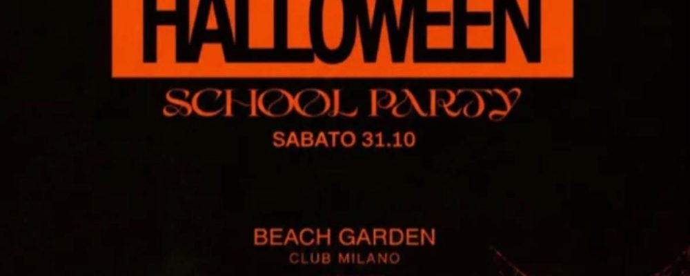 Halloween Beach Garden Milano 2026: School Party, la festa degli studenti all’Idroscalo